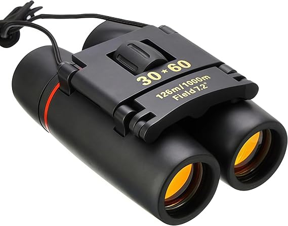 30x60 Compact Binoculars for Adults and Kids - Small Travel Mini Pocket Binoculars for Concert, Opera, Sports, Outdoors, Hiking