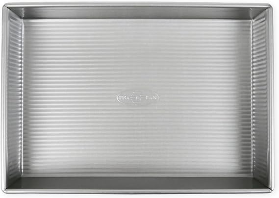 USA Pan Bakeware Nonstick Rectangular Cake Pan, 9 x 13-inch