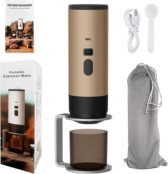 Compact Electric Capsule Coffee Espresso Machine 90°C Automatic Heating Technology USB Mobile Lifestyle Portable Coffee Machine Office