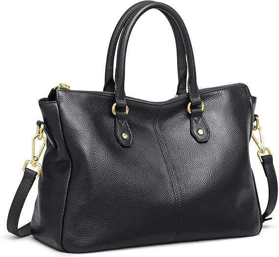 Kattee Soft Leather Tote Bags for Women, Shoulder Satchel Purses and Handbags
