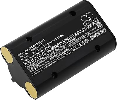 Nightstick Replacement Battery for XPP-5566 5566 XPR-5568 5568 Compatible with 5568-BATT2600mAh