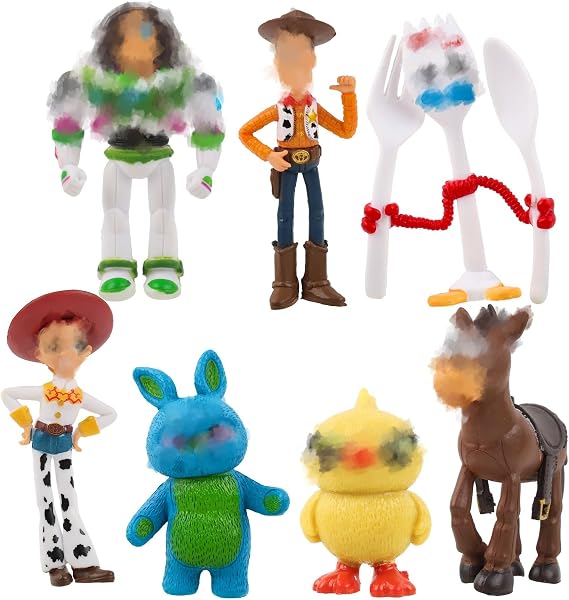 WJZDY Caketopper, Toy Set, Figures Set, Mini Plastic Jungle Safari Animals Cake Toppers, Birthday Party Favors Decorations for Kids Toddlers, Cake Decoration and Goodie Bag Stuffers
