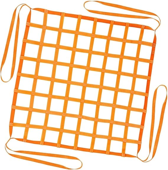 Heavy Duty Cargo Lifting Net Sling Net, Sling Net, Cargo Lifting Bags Cargo Hanging Net Lifting Webbing, Loading And Unloading Heavy Loads Nylon sling nets(1 X 1M/Mesh 10cm/Load 2t)