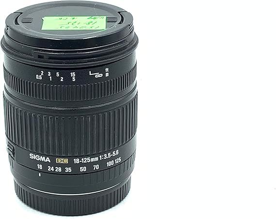 Sigma 18-125mm f/3.8-5.6 AF DC OS HSM Zoom Lens for Canon Digital SLR Cameras
