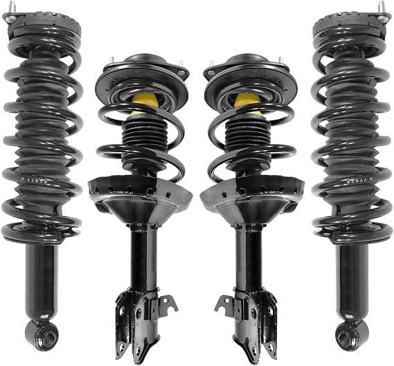 Front & Rear Quick Complete Struts Assembly with Coil Springs Replacement for 2005-2009 Subaru Legacy (Set of 4)