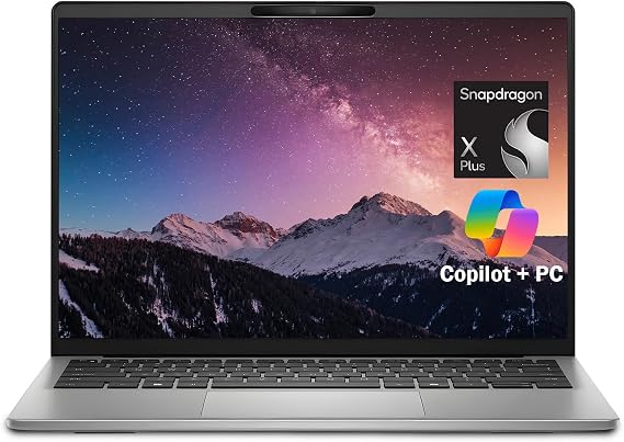 Dell Inspiron 14 5441 Laptop, 14" FHD+ (1920x1200) 16:10 Display, Qualcomm 8-core Snapdragon X (>i7-1355U), 16GB LPDDR5X RAM, 512GB SSD, Windows 11 Pro, Copilot+ PC