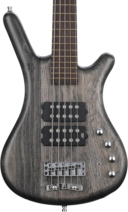 Warwick Pro Series Corvette $$ 5-string Electric Bass Guitar - Nirvana Black Transparent Satin