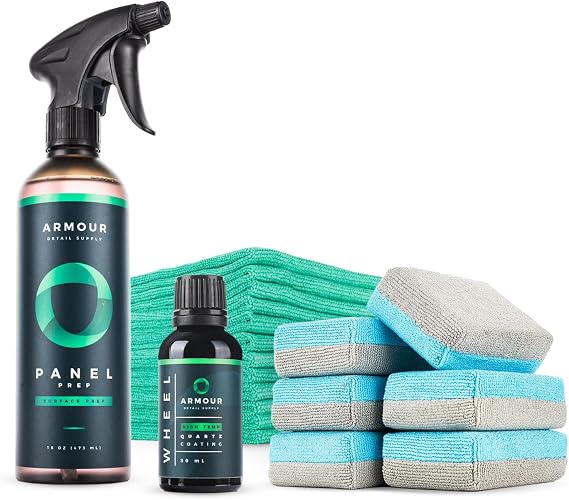 Armour Detail Supply Wheel Coating Application Kit Bundle