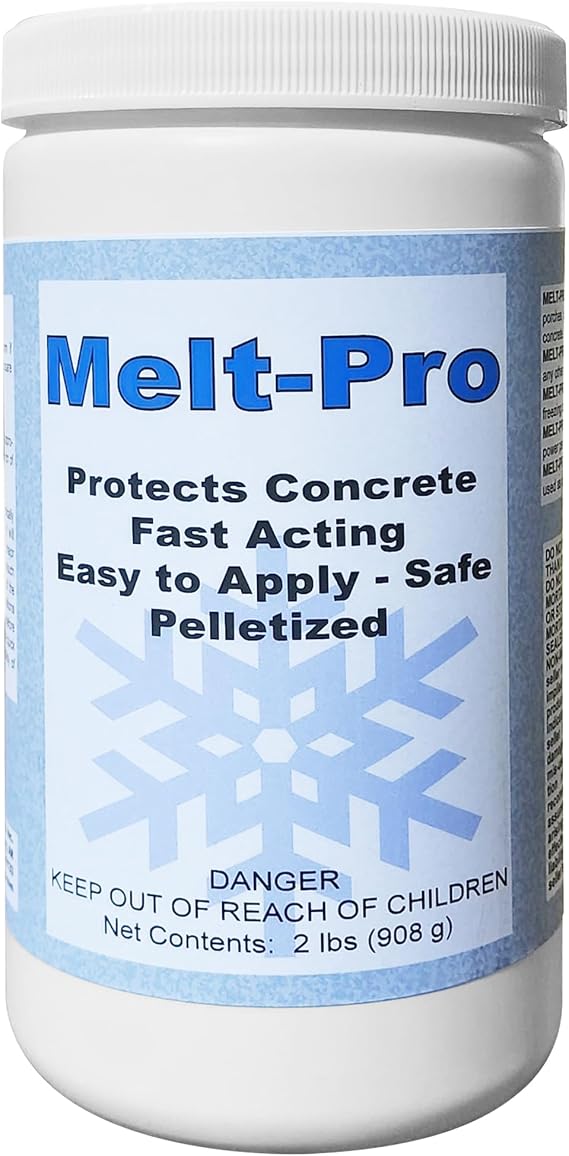 Snow & Ice Melter- Unique Polymer Formula-Big- 2 lb Shaker, Safe Around Pets, Lawn, shrubs, Sidewalks, porches and driveways.