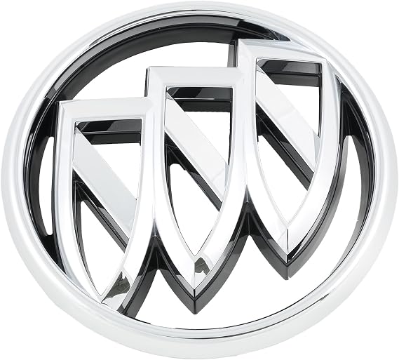 OEM NEW Front Grille Emblem Badge Tri-Shield Chrome Black 13-16 Encore 95276500