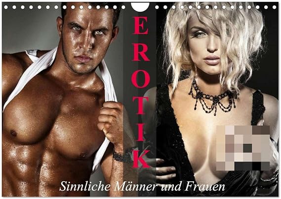 Erotik - Sinnliche Manner und Frauen (Wandkalender 2026 DIN A4 quer), CALVENDO Monatskalender