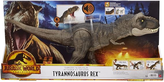Jurassic World Thrash 'N Devour Tyrannosaurus Rex Figure