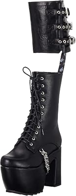 LAMODA Womens Platform Ankle Boot