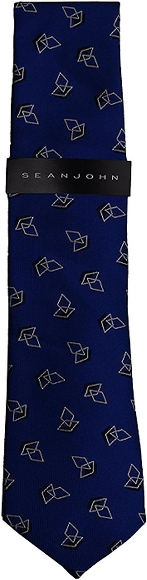 Sean John Mens Printed Self-Tied Necktie