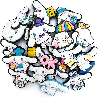 Lovelitlesix 20 35Pcs Shoe Decoration Charms for Sandals Decoration Cartoon Charms for Women Men