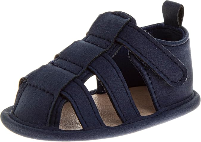 Avalanche Baby Infant Boy Sandals Newborn Non-Slip Soft Sandals for Baby Boys Outdoor Casual Summer First Walkers Shoes Size 2-4 Infant