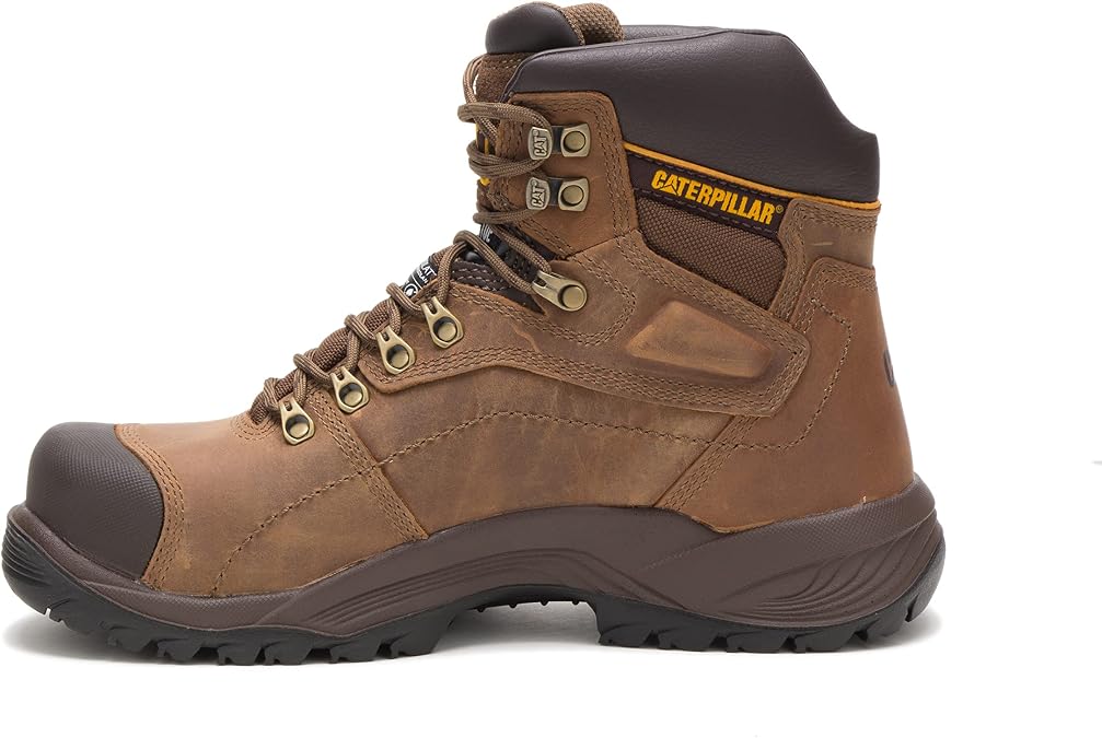 Caterpillar Men's Diagnostic Waterproof Steel-Toe Work Boot