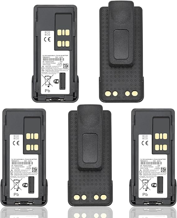 (5PCS) PMNN4491C Battery PMNN4491B [2026 New Version] for Motorola PMNN4491C impres DP2400e DP2600e DP4400e DP4801 DP4801e DGP5550 DGP5050e DEP550 DEP570e DGP5550e DGP8550e Battery