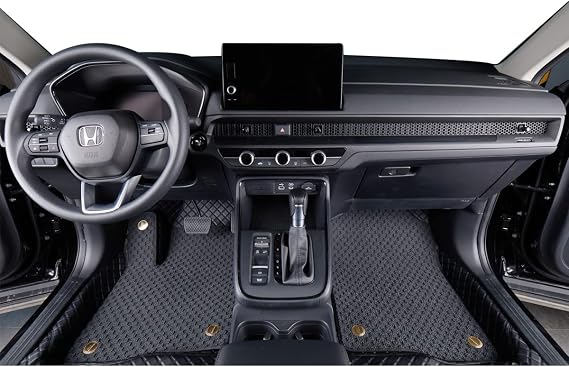 EKR Custom Floor Mats for Toyota Tacoma Double Cab 2016-2023, Front & 2nd Row Luxury Car Floor Mat Fit Tacoma 2016 2017 2018 2019 2020 2021 2022 2023 - Leatherette Floor Liners Plus Blanket (Black)