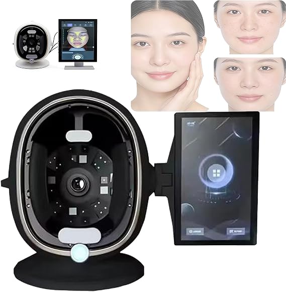Skin Analysis Machine Professional,13.3" Skin Analyzer,Ai Smart Skin Detector,8-Spectral Imaging,38 Million Pixels,20 Test Items,Wi-Fi Connection,For Acne,Aging,Pigmentation,Sensitivity B
