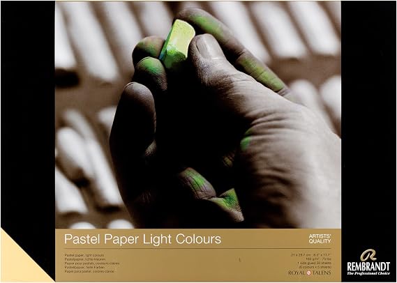 Rembrandt Soft Pastel Paper Pad - 11.7" x 8.3", Light Colors