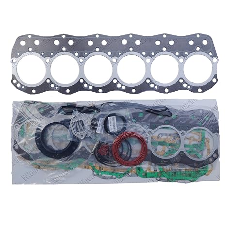 6D14 Full Gasket Kit with Head Gasket Compatible for Mitsubishi 6D14 6D14T Engine