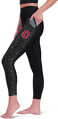 CERTO NCAA Womens NCAA Team 78 High Waist 2-Pocket Leggings