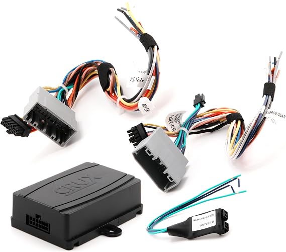 CRUX SOOCR-26 Radio Replacement Interface for Select Chrysler/Dodge/Jeep Vehicles , Black