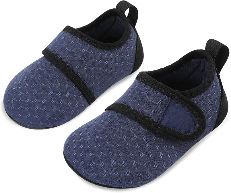 JIASUQI Baby Boys and Girls Barefoot Swim Water Skin Shoes Aqua Socks for Beach Swim Pool
