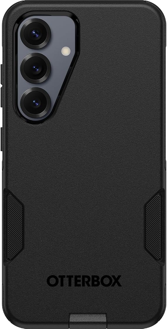 OtterBox Samsung Galaxy S25 Commuter Series Case - Black (Ships in polybag, Ideal for Business customers)