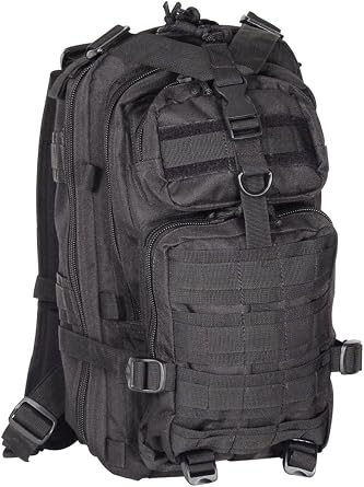 Elite First Aid Fully Stocked Tactical Trauma Backpack, Black
