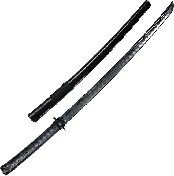 E-BOGU Martial Art Polypropylene Training Equipment (39") with Black Saya Scabbard