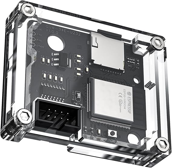 Genmitsu GGW-U232 Wireless Wi-Fi Module Kit, App G-Code Sending, Remote Control and Monitor CNC Milling Machine Offline Controller for PROVerXL 4030, PROVerXL 4030 V2, PROVerXL 6050