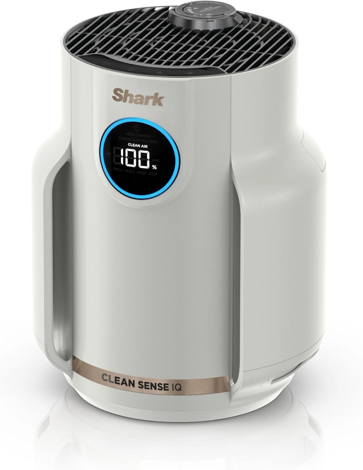Shark NeverChange5 Air Purifier for Home, Bedroom, Office, Room Coverage 23sqm, 5-Year HEPA Filter Traps 99.97% of Allergens including Dust, Pollen, Pet Dander, Quiet, LED Display, Dove HP072UK