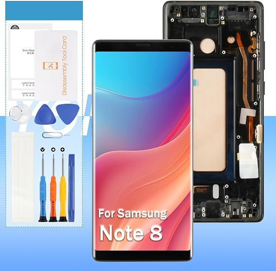 Screen Replacement for Samsung Galaxy Note 8 Incell SM-N950U, SM-N950U1, M-N950F, SM-N9500, SM-N950N, SM-N950W, SC-01K, SM-N950FD LCD Display Touch Digitizer Assembly(Not Fingerprint)