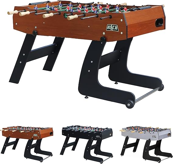 KICK Monarch 48" Folding Foosball Table Compact Indoor Game Table
