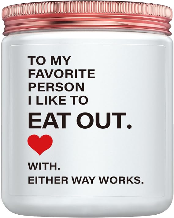Funny Girlfriend Wife Gift, Gift for Her, Birthday Valentines Day Christmas Anniversary Present from Him, Boyfriend, Husband- 9oz Lavender Scented Candles