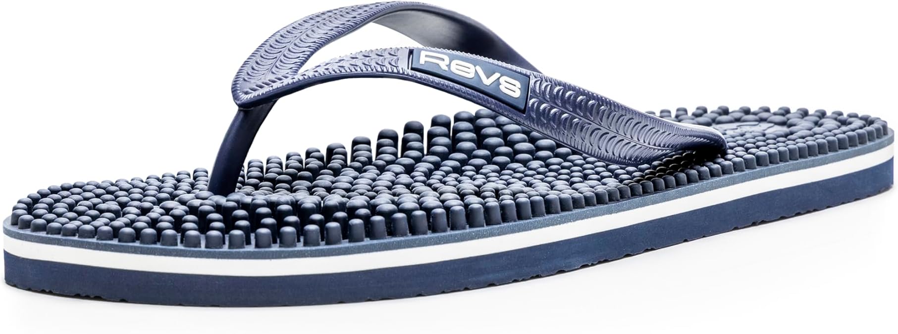 Revs Lights - Reflexology & Acupressure Massage Flip Flops | For Men & Women, Boost Health, Energy and Well-Being with Natural Drug-Free Therapy
