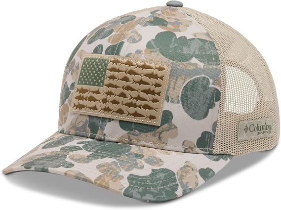 Columbia Unisex PFG Camo Snap Back