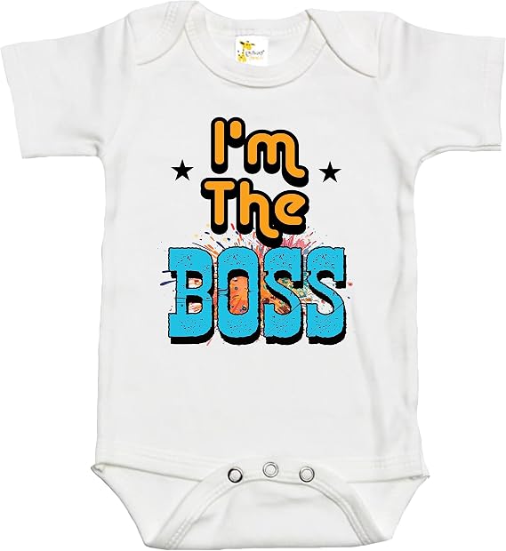 Rapunzie Baby Bodysuit - I'm the Boss Baby Clothes for Infant Boys and Girls