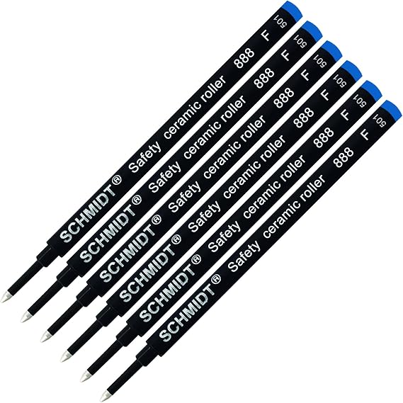 Schmidt Safety Rolling Ceramic Refill - 6 Pack - Blue