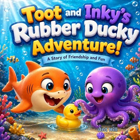 Toot and Inkys Super-Splashy Rubber Ducky Adventure!: A story of friendship and fun (Toot and Inky: Ocean Heroes)