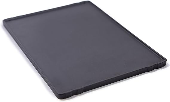 GrillPro 91212 Universal Porcelain Coated Cast Iron Griddle, Black