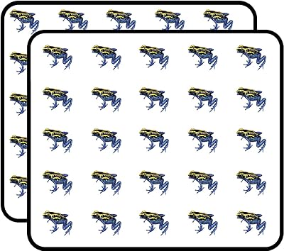 Blue Poison Dart Frog Coloful Beautiful Dangerous Sticker for Scrapbooking, Calendars, Arts, Kids DIY Crafts, Album, Bullet Journals 50 Pack
