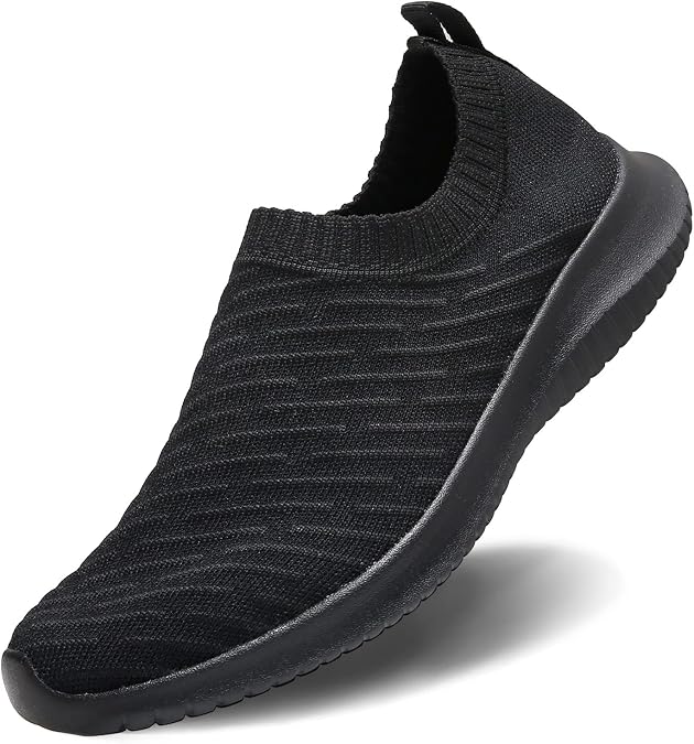 MAIITRIP Womens Comfort Elastic Sock Slip On Walking Lightweight Non-Slip Fall Shoes (Size:5.5-11)