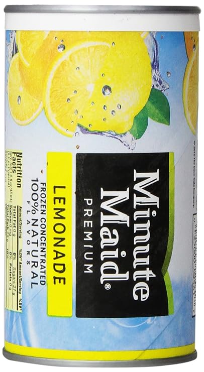 Minute Maid, Regular Lemonade, 12 Fl Oz Can