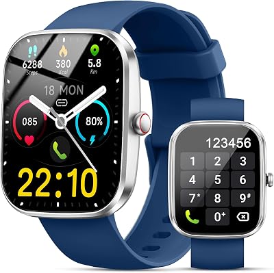 Smart Watch for Men Women AnswerMake Call, Fitness Tracker with 100 Sport Modes, IP68 Waterproof, Heart Rate