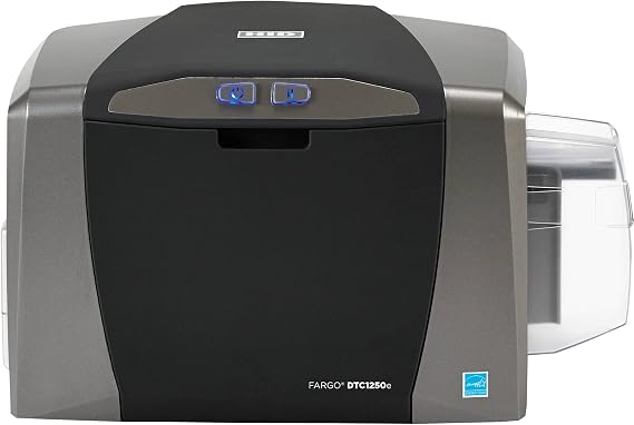Fargo DTC1250e Single Sided ID Card Printer + Ethernet Connectivity (50020)