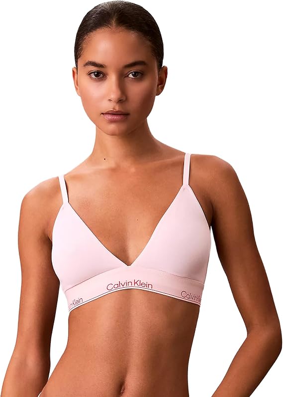 Calvin Klein Women's Icon Cotton Modal Lightly Lined Triangle Bralette
