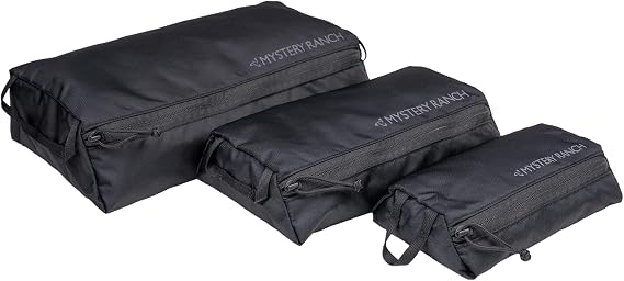 Mystery Ranch Void Bag Set of 3 Durable & Lightweight Built with Weather-Resistant Fabric for Easy Organization Black